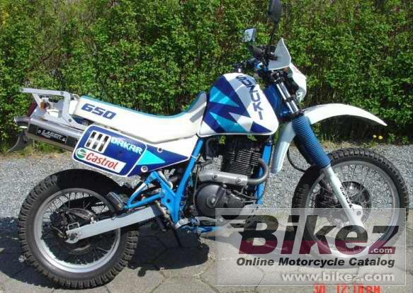 Big http ---www.dhs.dk dr 650 r dakar picture and wallpaper from Bikez.com